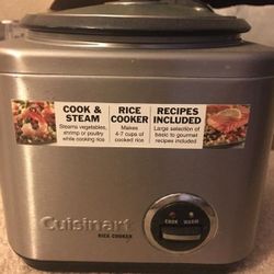 Cuisinart Rice Cooker w Steamer