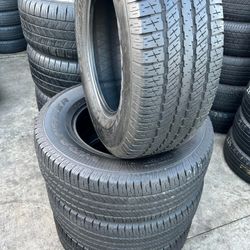 265/70/17 goodyear Set of Used Tires installed and balanced