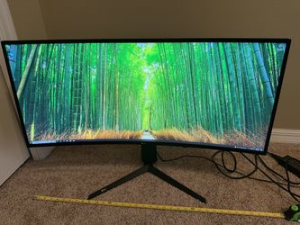 LG 34” UltraWide Curved Gaming Monitor – 34GP83A-B (3440x1440, 160Hz, Nano IPS)