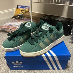 *Brand New* Adidas campus 00s collegiate green silver green Size (9M, 10W)