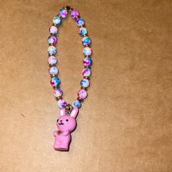 Bunny Beaded Bracelet 