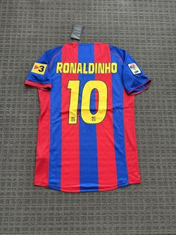Barcelona Ronaldinho Soccer Jersey 