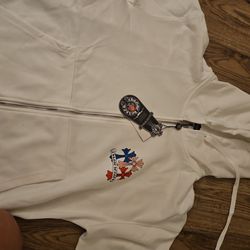 Chrome Hearts White Cotton Hoodies
