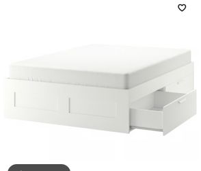 IKEA queen size Bremnes bed