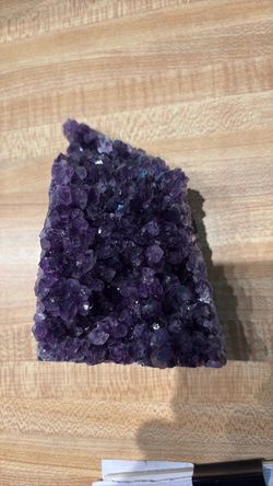 Amethyst dark purple cluster