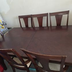 Dining Table With 6 Chairs