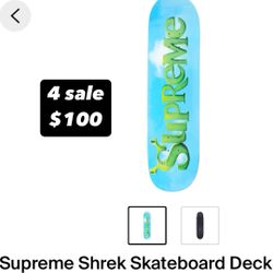 Supreme Shrek Skate Deck