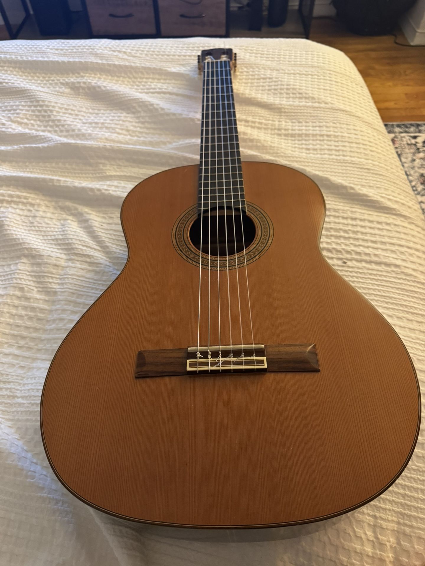 Spanish Made Cordoba R45 Classical Guitar W Roadrunner Case