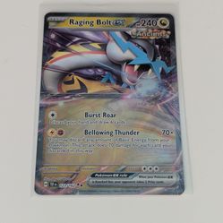 pokemon raging bolt ex 123/162