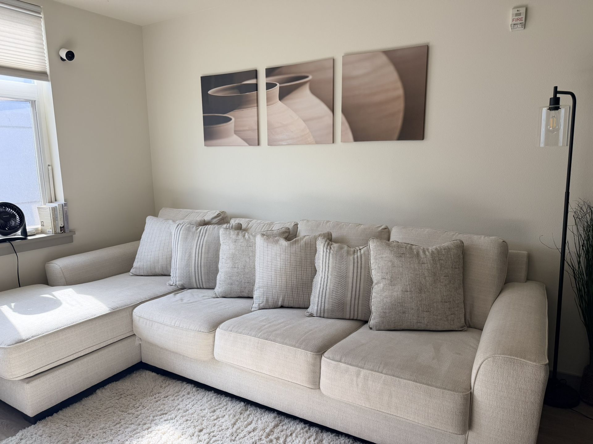 Ashley Furniture Cream Couch