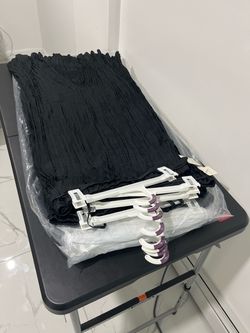 Black Pleated Skirt XL