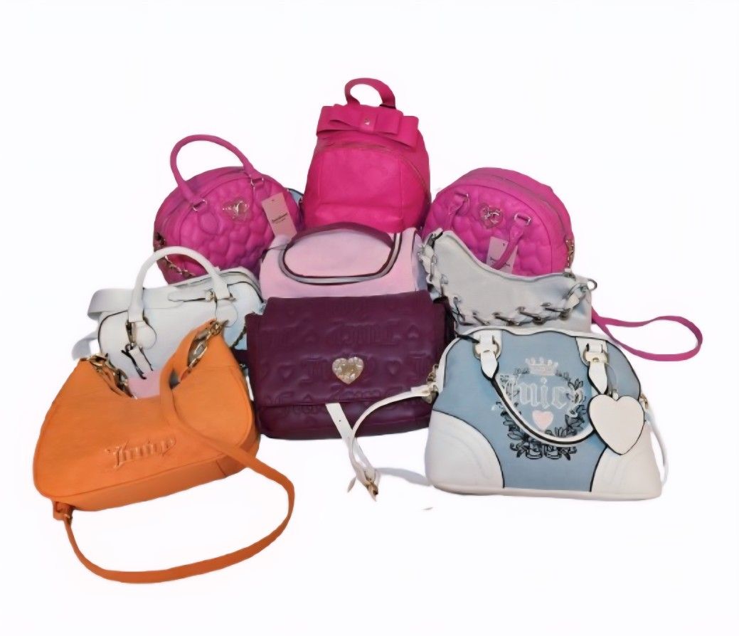 Qty 8 Juicy Couture Bags Purses New W/Tags Crossbody Shoulder Satchel