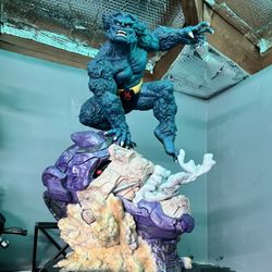 1-4 Scale Beast Custom Resin Statue 3D Printed Not Sideshow  