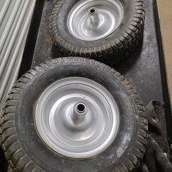 Pneumatic wheels