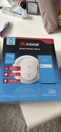 KIDDE Battery Smart Smoke & Carbon Monoxide Alarm + Indoor Cam (2nd Gen)