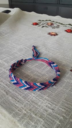 Wide best friendship bracelet hand made in USA