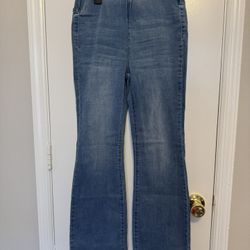 Soft Surroundings Jeans PXS Boot Full Length Womens