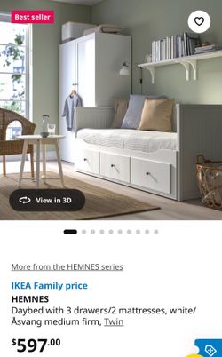 IKEA daybed couch.