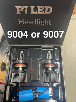 9004 or 9007 led headlight bulbs 6000k