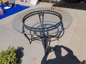 Glass Table Patio