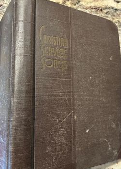 Vintage Christian Service Songs hardcover book
