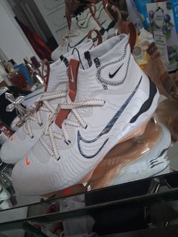 Nike Alpha Huarache NXT Metal Baseball Cleat Hemp Men’s Size 10.5
