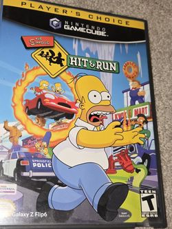 Gamecube Simpson Hit N Run. Firm Price 