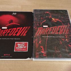 Daredevil Season One Blu-Ray New, Season 2 Dvd Used