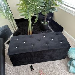 Ottoman Storage - Durable, Lightweight, MUST SELL ASAP! $40 OBO