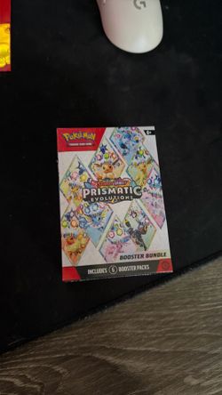 Prismatic evolutions booster bundle pokemon tcg