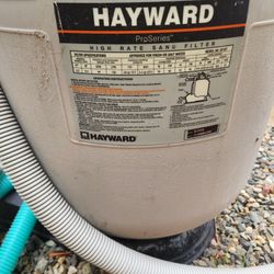 Pool Pump And Sand Filter