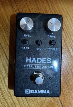Gamma Hades Metal Distortion pedal