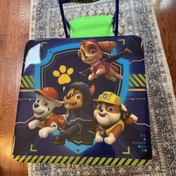 Paw Patrol Kids Folding Table Like New. 20” x 20” x 16” H. One Chair. Must Pickup