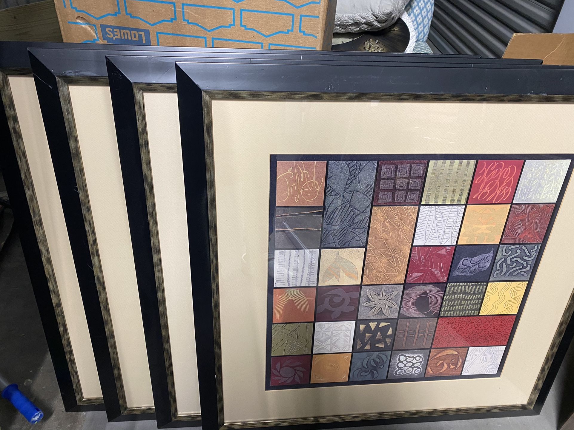 4 Pieces Wall Art 36x36