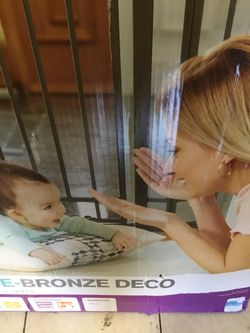 Baby or pets gate new in box. Opening up to 48 inches wide 36 inches high.