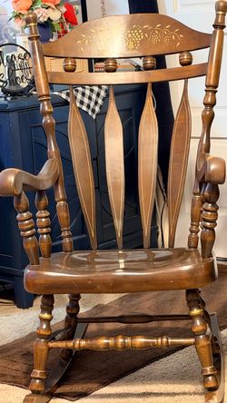 Vintage Wooden Rocking Chair
