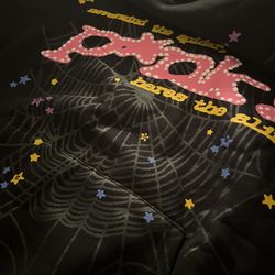 Sp5der ponk hoodie black