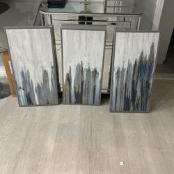 Decor Art Frames 3 Of Them $30