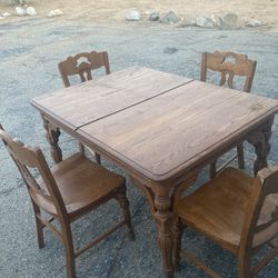 Table And Chairs 