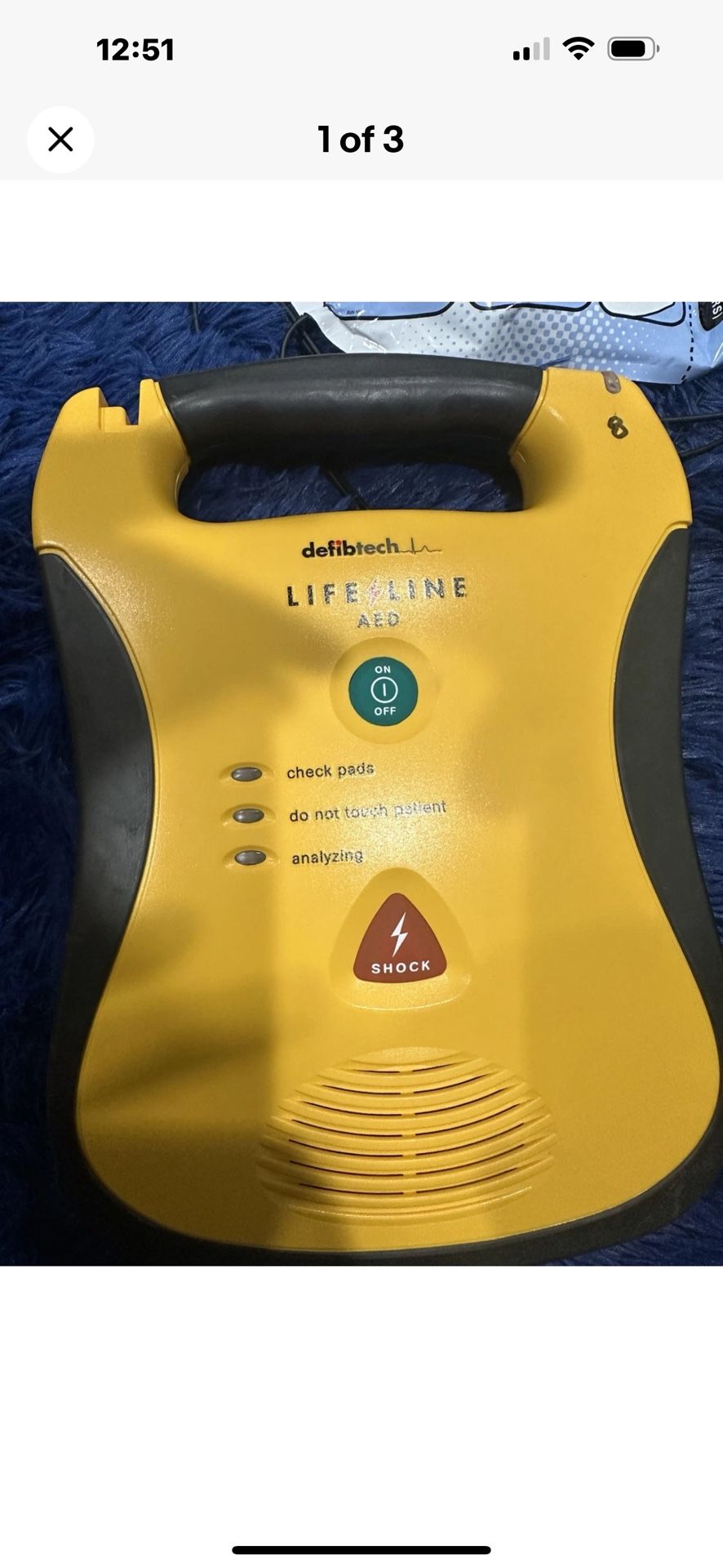 DEFIBTECH LIFELINE AED