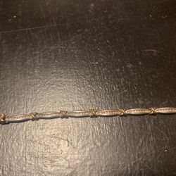 Silver Tennis Bracelet 