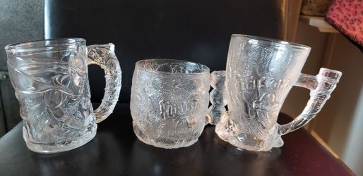 McDonald's Flintstone glasses Collectible