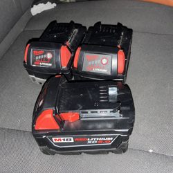 Milwaukee M18 XC5.0 Batteries 