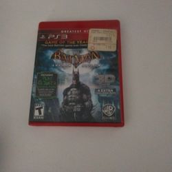 Batman Arkham Asylum Ps3