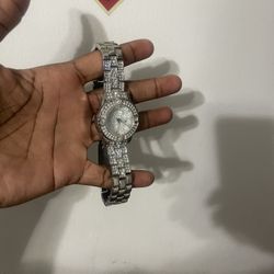 Diamond Silver watch (offers)