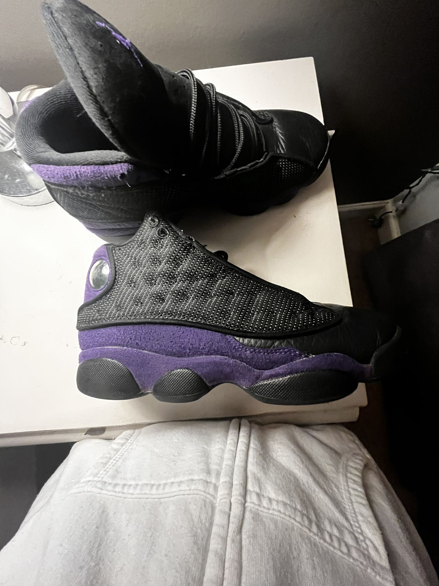 Jordan 13 “court purple”  6Y