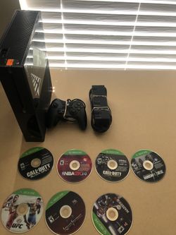 Xbox one with 7 games
