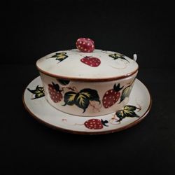 Vintage 1950s Fred Roberts Company Condiment serving dish.