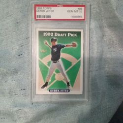 1993 Topps Derek Jeter PSA Gem Mt. 10