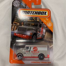 Matchbox international Armored truck